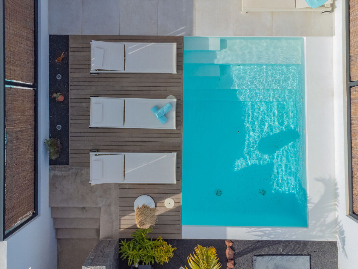 Villa Serena Lúa à Playa Blanca, piscine chauffée privée - Photo 16