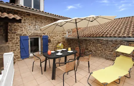 Maison de campagne 70 m² avec terrasse à Saint-Alban-d'Ay : photo 8