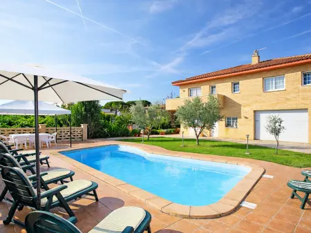 Location villa à Sils, Villa avec piscine privée - 10 pers.