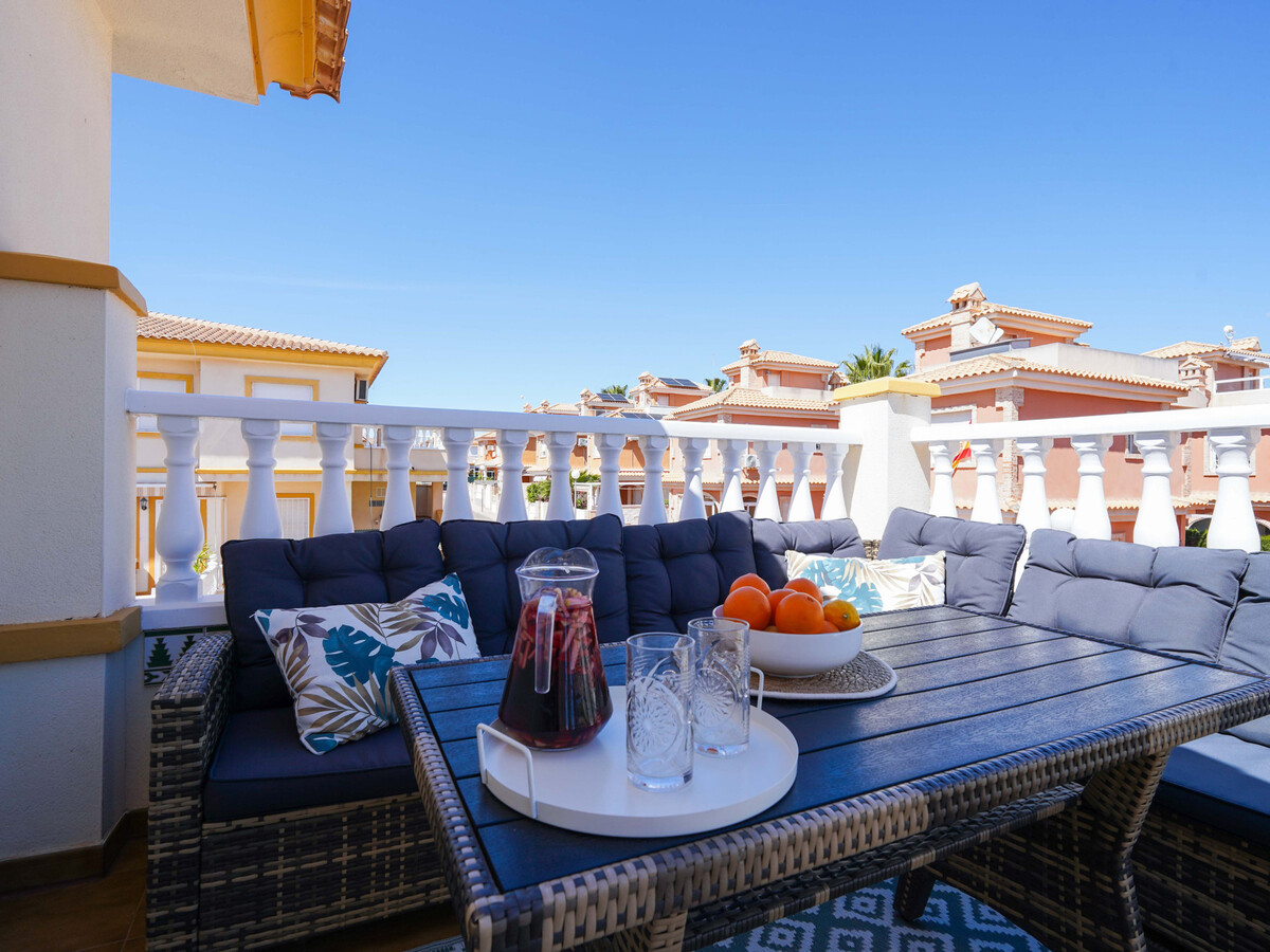 Bungalow 2 ch. avec terrasse, cour et barbecue à Cabo Roig - Photo 34