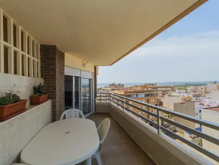 Appartement 3 chambres face à la plage de La Mata : photo 7
