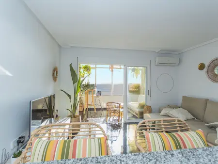 Appartement vue plage La Mata - 4 pers., terrasse couverte : photo 23