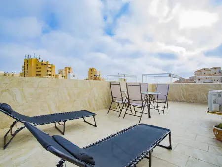 Appartement 75 m² vue mer, solarium privé - 7 pers. : photo 34