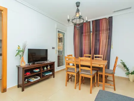 Appartement 3 chambres première ligne plage La Mata : photo 2