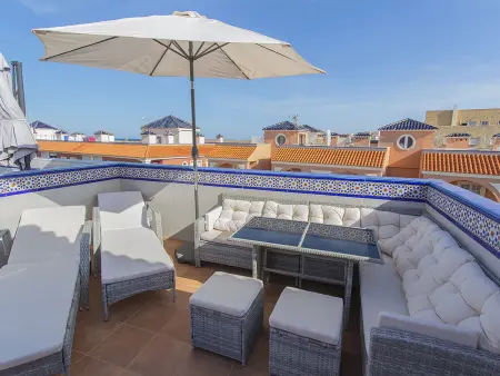 Appartement 2 étages, terrasse vue mer - Torrevieja : photo 1