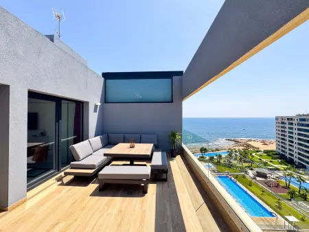 Appartement vue mer Punta Prima, 4 pers., 2 terrasses : photo 11