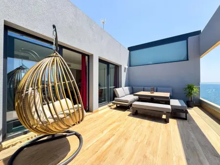 Appartement vue mer Punta Prima, 4 pers., 2 terrasses : photo 12