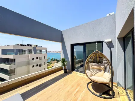 Appartement vue mer Punta Prima, 4 pers., 2 terrasses : photo 20