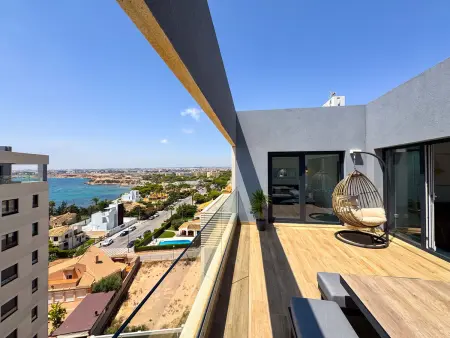 Appartement vue mer Punta Prima, 4 pers., 2 terrasses : photo 21