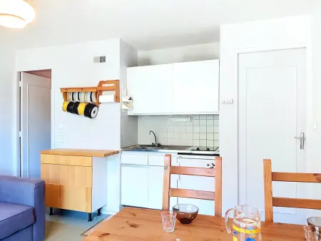 Appart 40m² skis aux pieds - Vue pistes - Le Corbier : photo 3