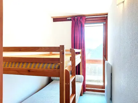 Appart 40m² skis aux pieds - Vue pistes - Le Corbier : photo 8