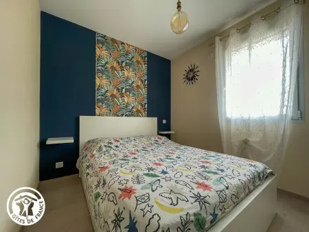 Gîte avec piscine privée - 6 pers., Gîte 6 personnes à Soullans : photo 4