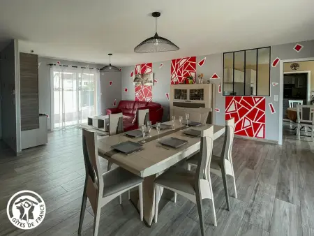 Gîte avec piscine privée - 6 pers., Gîte 6 personnes à Soullans : photo 6