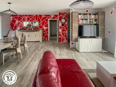 Gîte avec piscine privée - 6 pers., Gîte 6 personnes à Soullans : photo 10