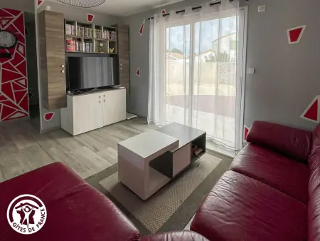 Gîte avec piscine privée - 6 pers., Gîte 6 personnes à Soullans : photo 11