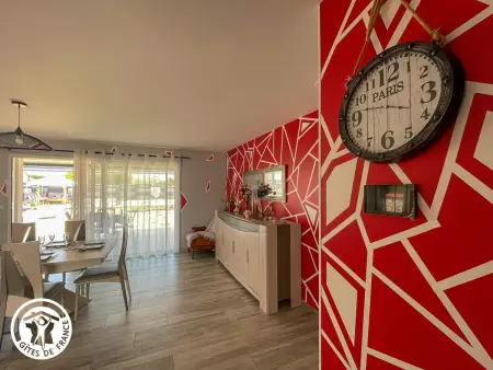 Gîte avec piscine privée - 6 pers., Gîte 6 personnes à Soullans : photo 13