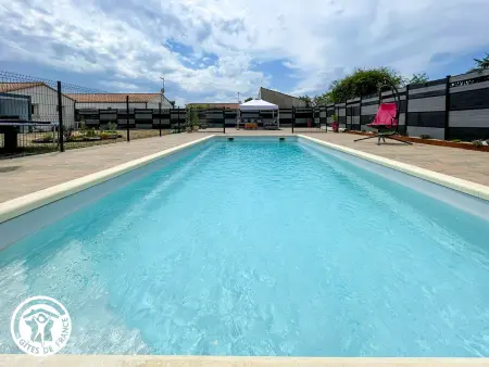 Gîte avec piscine privée - 6 pers., Gîte 6 personnes à Soullans : photo 30