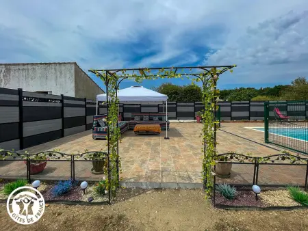 Gîte avec piscine privée - 6 pers., Gîte 6 personnes à Soullans : photo 31
