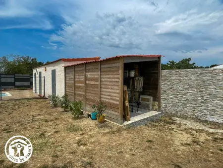 Gîte avec piscine privée - 6 pers., Gîte 6 personnes à Soullans : photo 36