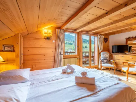 Chalet GRANY**** La Clusaz, 11 pers., vue montagne : photo 11