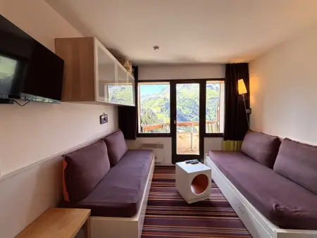 Studio cabine 4 pers. vue montagne - Avoriaz : photo 3