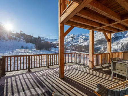 Appartement skis aux pieds - 8 personnes aux Menuires : photo 4