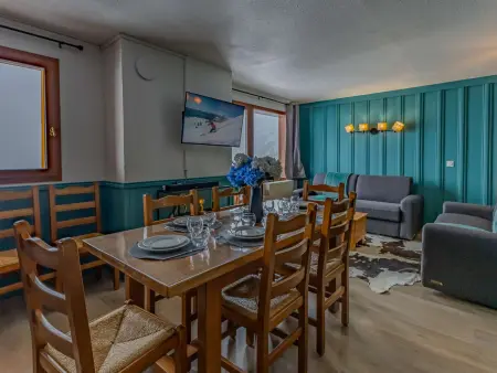 Appartement 8 pers. avec balcon vue montagne à Belle Plagne : photo 1