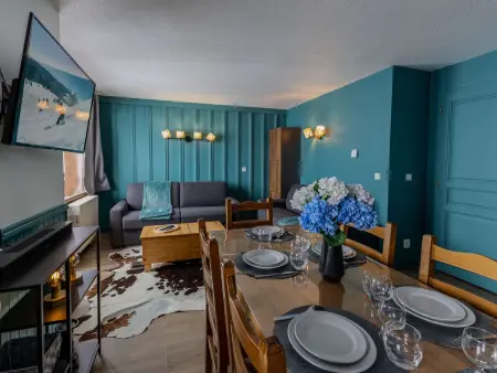 Appartement 8 pers. avec balcon vue montagne à Belle Plagne : photo 2