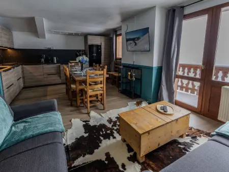 Appartement 8 pers. avec balcon vue montagne à Belle Plagne : photo 5