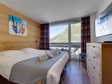 Duplex 3 chambres Tignes Val Claret, skis aux pieds : photo 7