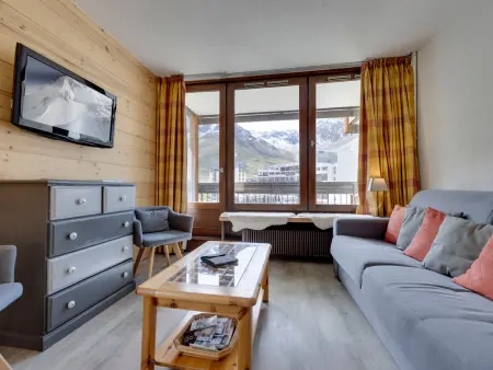 T2 Val Claret 4 pers, skis aux pieds à Tignes : photo 4