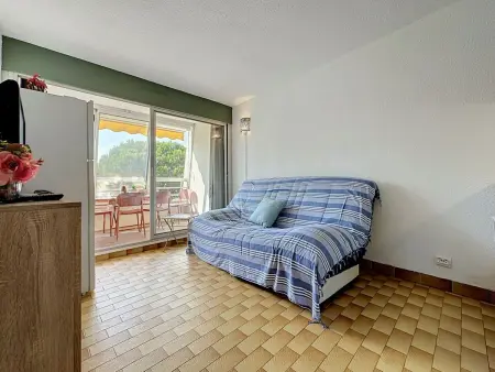 Studio La Lagune avec balcon sud face au canal : photo 9