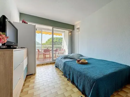 Studio La Lagune avec balcon sud face au canal : photo 10
