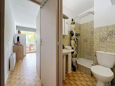 Studio La Lagune avec balcon sud face au canal : photo 16