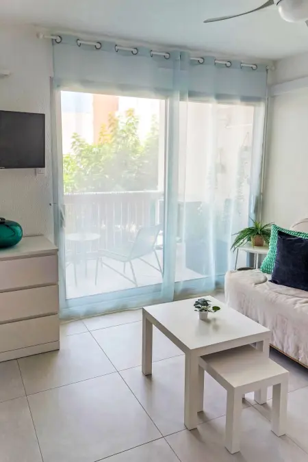 Studio rénové Ormarine, 300 m de la plage : photo 6
