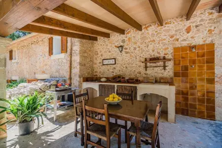 Villa Picassa à Pollença : piscine et jardin privés : photo 8