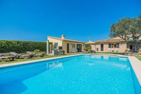 Villa Madrava Pericas à Pollença, piscine privée 6 pers. : photo 2