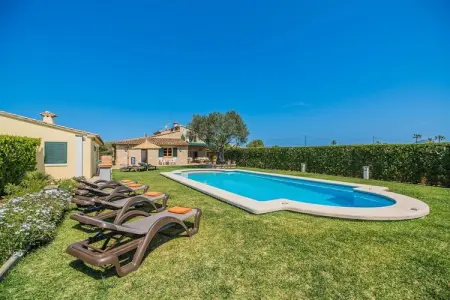 Villa Madrava Pericas à Pollença, piscine privée 6 pers. : photo 9