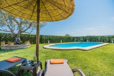 Villa Madrava Pericas à Pollença, piscine privée 6 pers. : photo 10