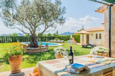 Villa Madrava Pericas à Pollença, piscine privée 6 pers. : photo 22