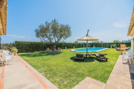 Villa Madrava Pericas à Pollença, piscine privée 6 pers. : photo 23