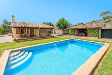 Villa LA PUNTA : plain-pied accessible 6 pers, piscine à Pollença : photo 1