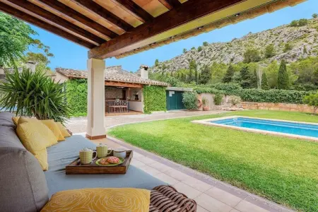 Villa LA PUNTA : plain-pied accessible 6 pers, piscine à Pollença : photo 24