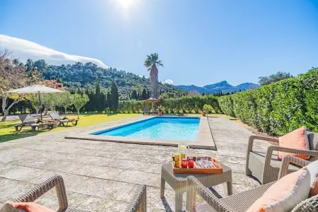 Villa Hort de Can Llobera, piscine privée à Pollença : photo 10