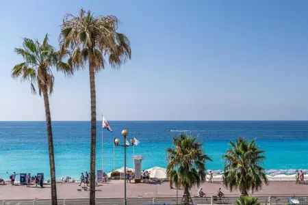 Location appartement à Nice, Charmant appartement climatisé pour 2 personnes en bord de mer - Nice