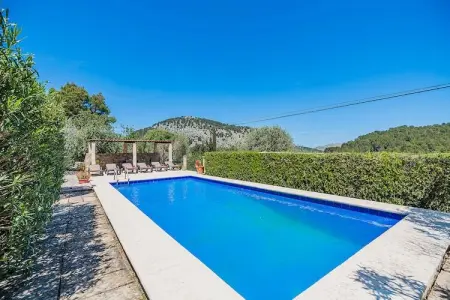 Villa Ca'n Noguera à Pollença : piscine privée 6 pers. : photo 2