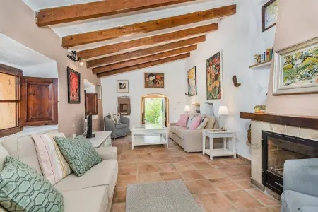 Villa Ca'n Noguera à Pollença : piscine privée 6 pers. : photo 15
