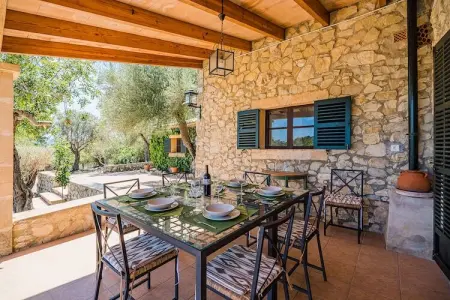 Villa Ca'n Noguera à Pollença : piscine privée 6 pers. : photo 25