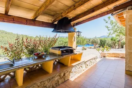 Villa Ca'n Noguera à Pollença : piscine privée 6 pers. : photo 28