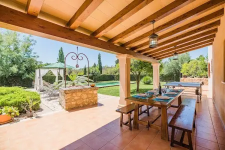 Villa Cuxach Nou à Pollença : piscine privée, 6 pers. : photo 8